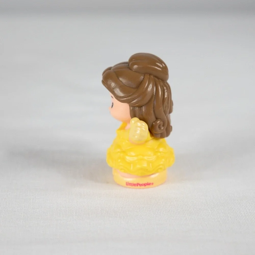 Fisher-Price Little People Disney Princess Belle Yellow Dress Figure Excellent